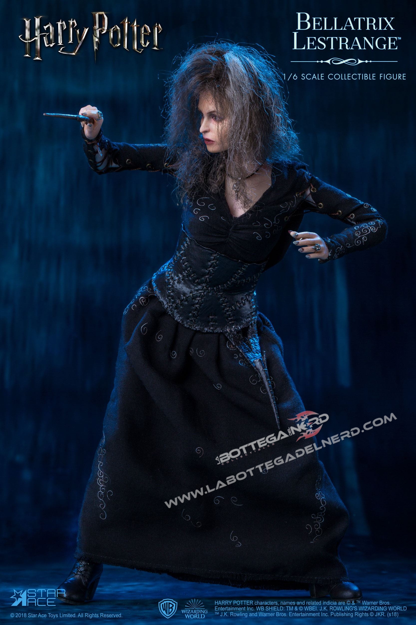 Harry Potter - Action Figure 1/6 Bellatrix Lestrange DELUXE - immagine 4