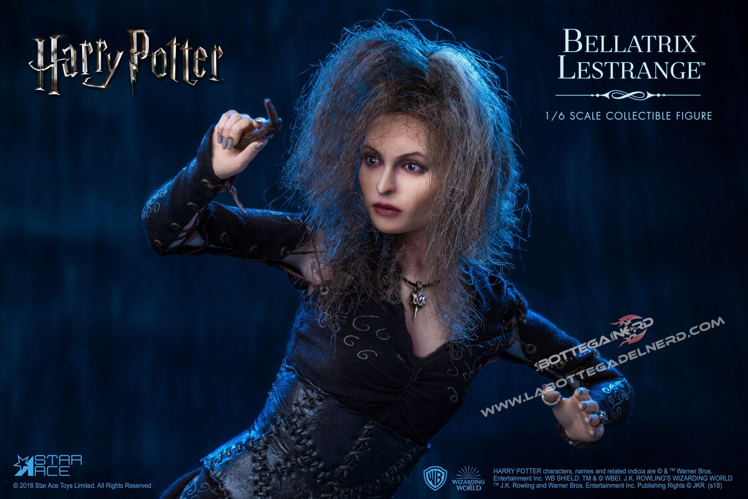 Harry Potter - Action Figure 1/6 Bellatrix Lestrange DELUXE - immagine 3