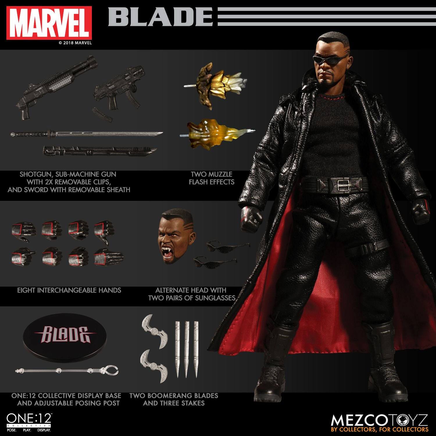 Marvel Universe - Action Figure Blade 16cm - immagine 6