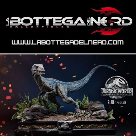 Jurassic World: Fallen Kingdom - Statua Blue 65cm