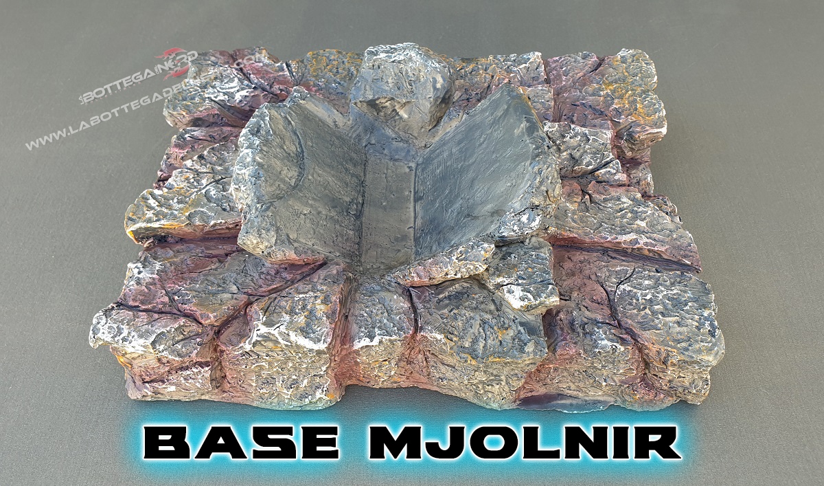 Marvel - Base d'appoggio Deluxe per Martello di Thor (Mjöllnir) - immagine 4