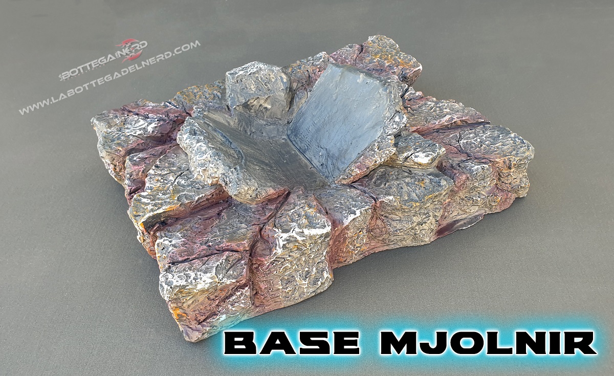 Marvel - Base d'appoggio Deluxe per Martello di Thor (Mjöllnir) - immagine 2