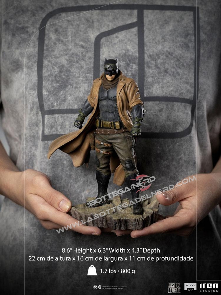 Zack Snyder's Justice League - Statue 1/10 Knightmare Batman 22cm - immagine 8