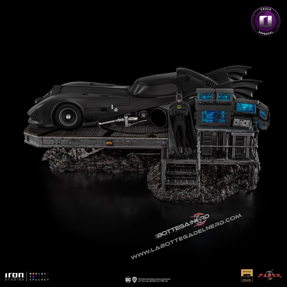The Flash Movie - Art Scale Deluxe Statue 1/10 Batmobile 76cm - immagine 2