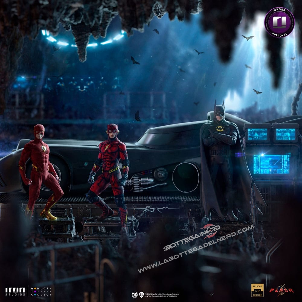 The Flash Movie - Art Scale Deluxe Statue 1/10 Batmobile 76cm - immagine 5