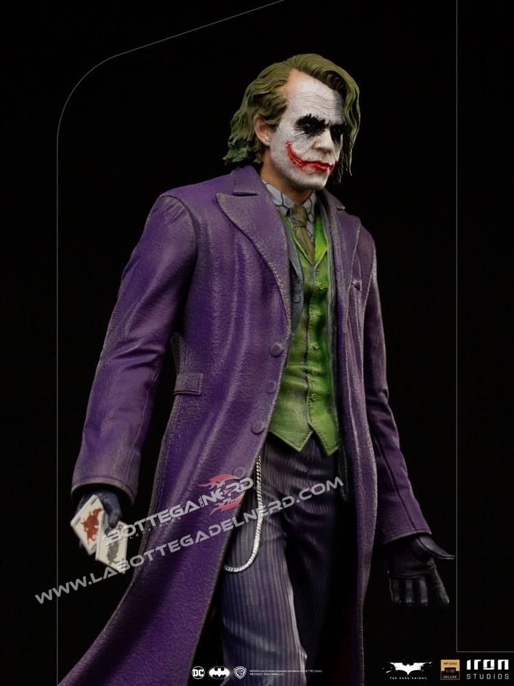 The Dark Knight - Deluxe Art Scale Statua 1/10 The Joker 30cm - immagine 3