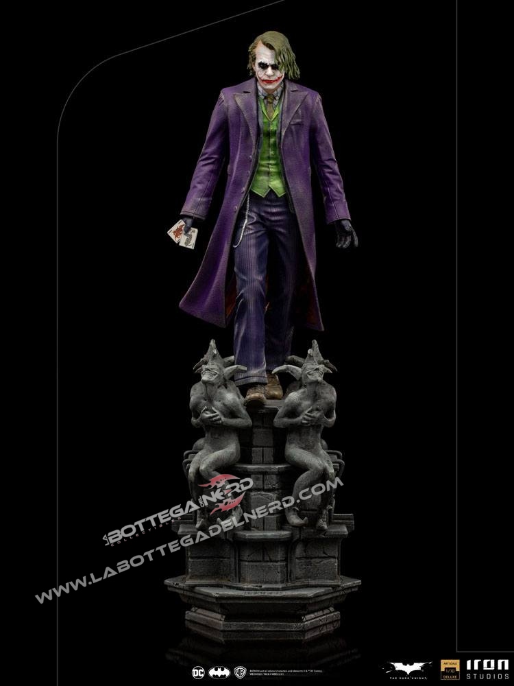 The Dark Knight - Deluxe Art Scale Statua 1/10 The Joker 30cm - immagine 2