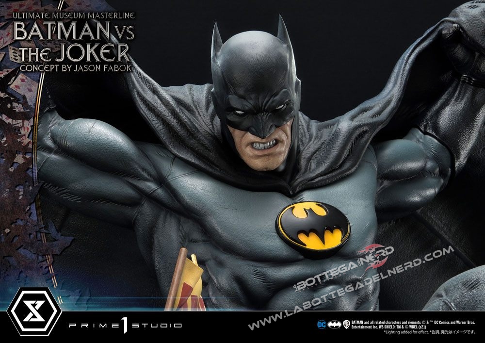 DC Comics - Statue 1/3 Batman vs. The Joker Standard Version 85cm - immagine 7