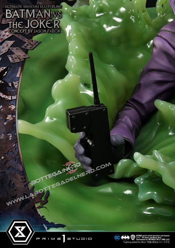 DC Comics - Statue 1/3 Batman vs. The Joker Standard Version 85cm - immagine 10