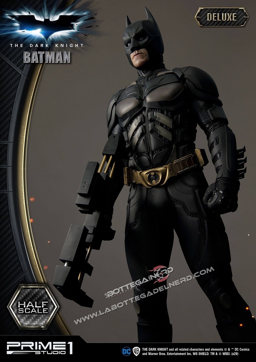 The Dark Knight - 1/2 Statua Batman Deluxe Version 104cm - immagine 3