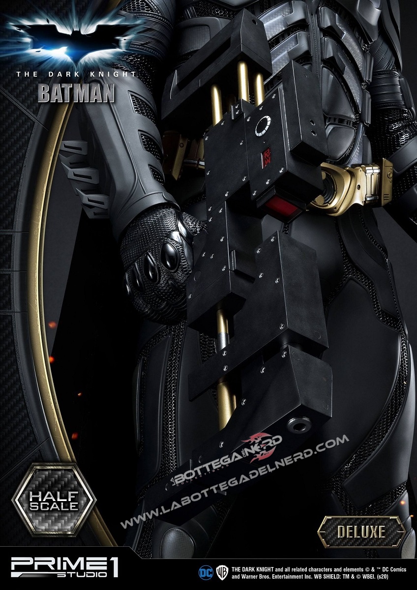 The Dark Knight - 1/2 Statua Batman Deluxe Version 104cm - immagine 5