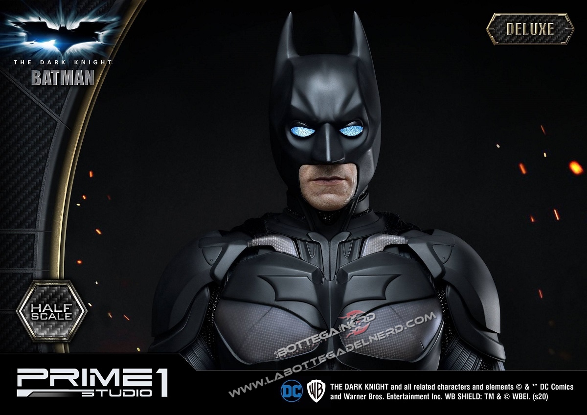 The Dark Knight - 1/2 Statua Batman Deluxe Version 104cm - immagine 2