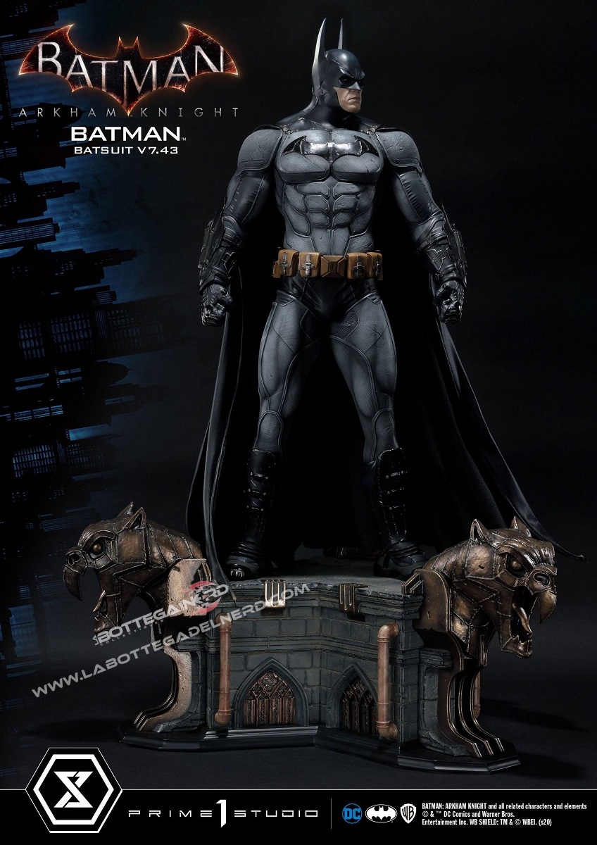 Batman Arkham Knight - Statue 1/3 Batman Batsuit v7.43 86cm - immagine 10