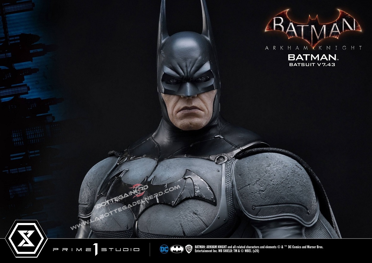 Batman Arkham Knight - Statue 1/3 Batman Batsuit v7.43 86cm - immagine 8