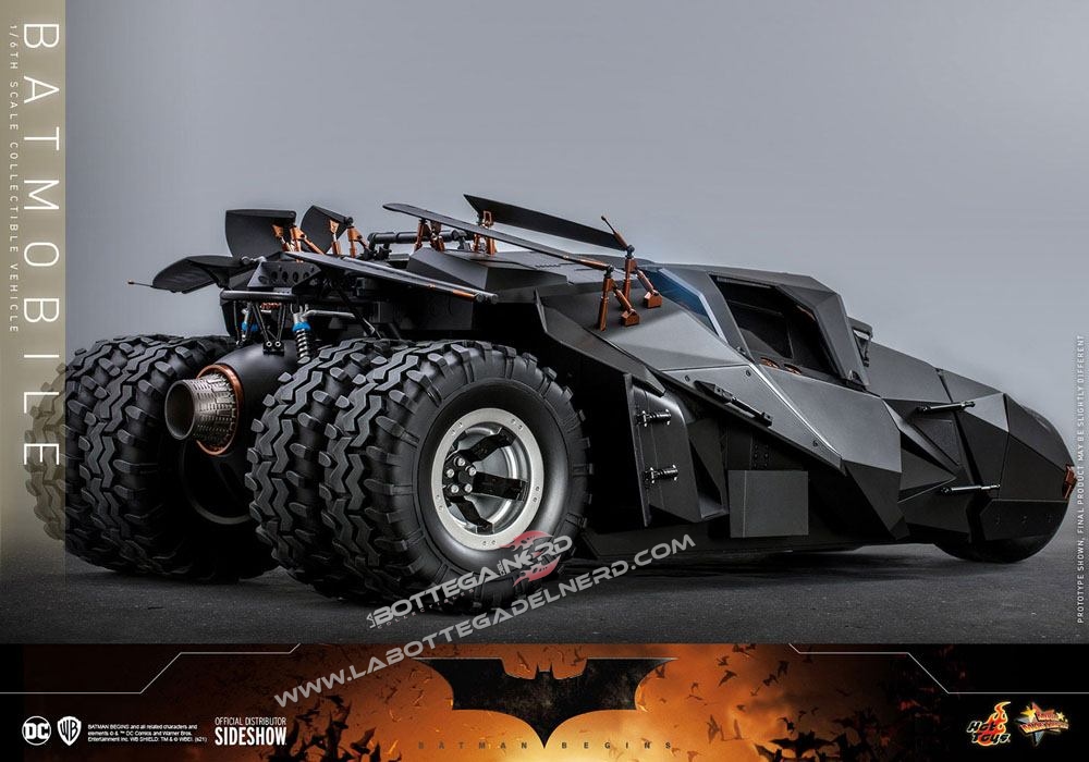 Batman The Dark Knight Rises - Movie Masterpiece 1/6 Batmobile 73cm - immagine 6