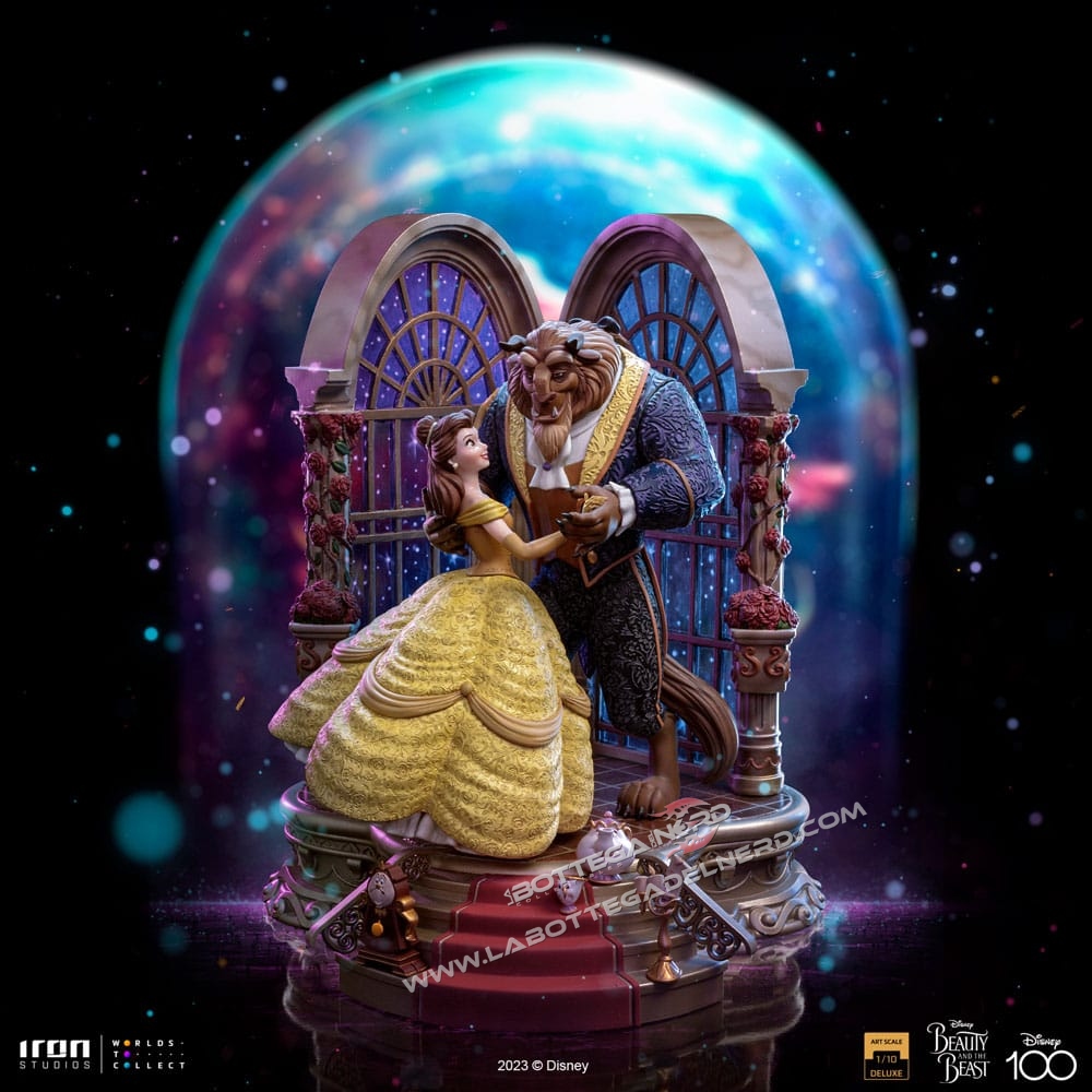 DISNEY - Statue 1/10 Beauty and the Beast Deluxe 29cm - immagine 3