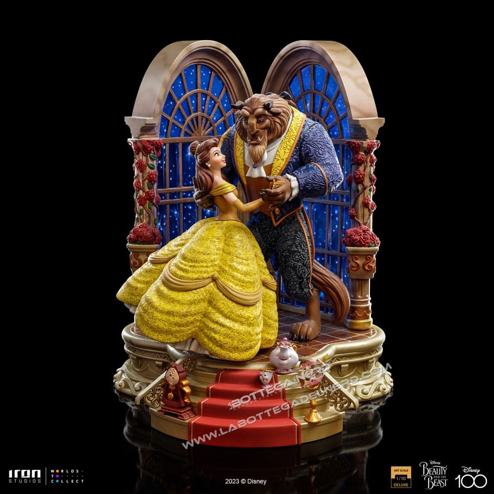 DISNEY - Statue 1/10 Beauty and the Beast Deluxe 29cm - immagine 2