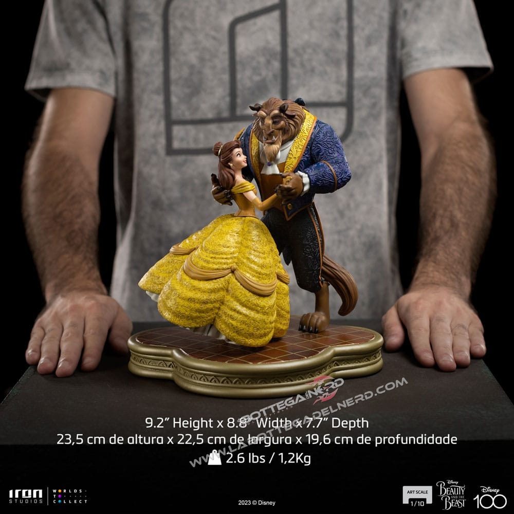 DISNEY - Statue 1/10 Beauty and the Beast 29cm - immagine 9