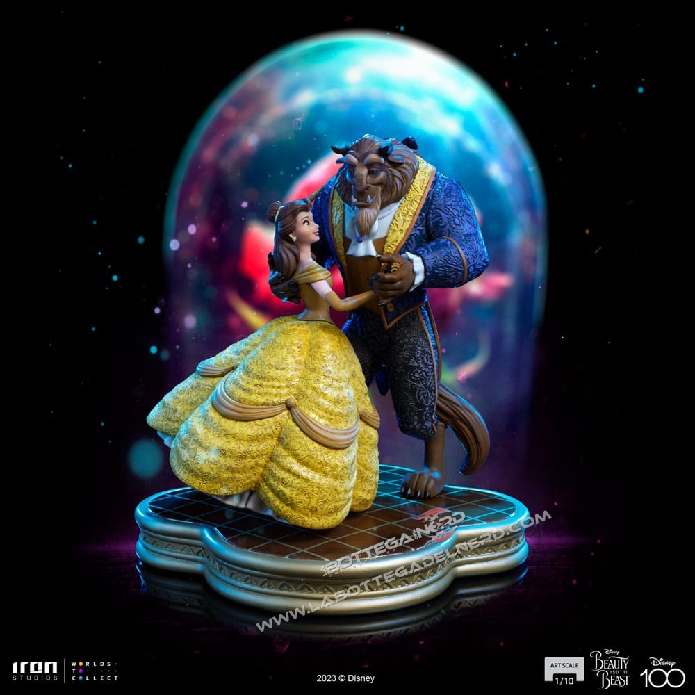 DISNEY - Statue 1/10 Beauty and the Beast 29cm - immagine 8