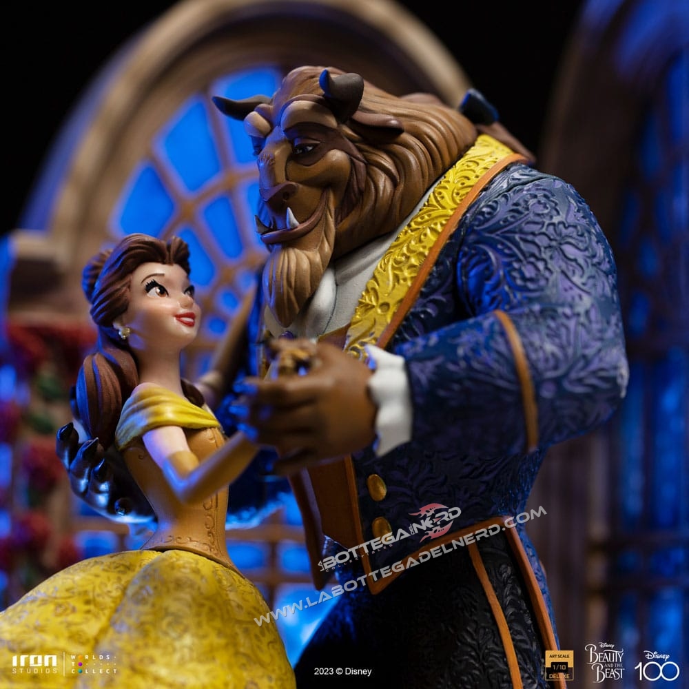 DISNEY - Statue 1/10 Beauty and the Beast Deluxe 29cm - immagine 11
