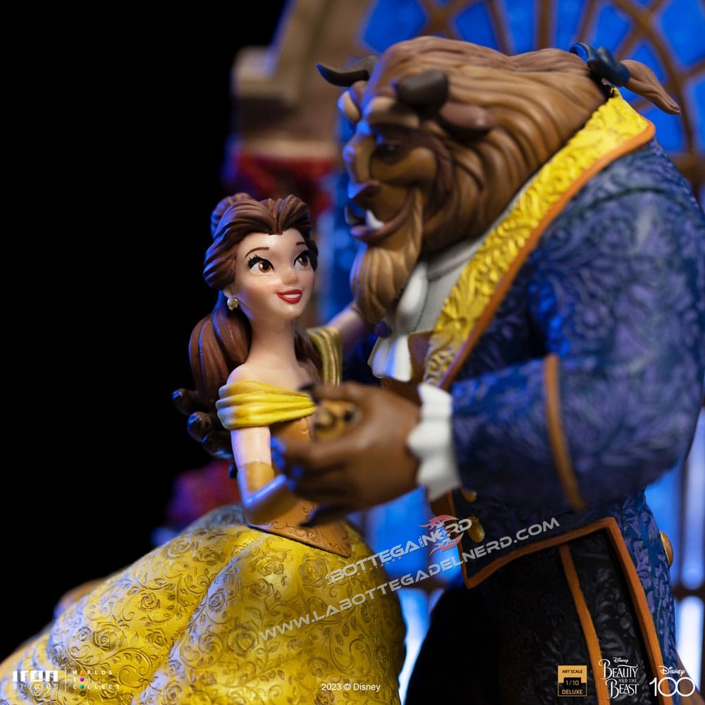 DISNEY - Statue 1/10 Beauty and the Beast Deluxe 29cm - immagine 8