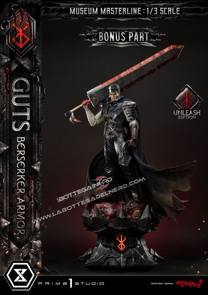 Berserk - Statue Guts Berserker Armor Unleash Edition Bonus Deluxe 121cm - immagine 3
