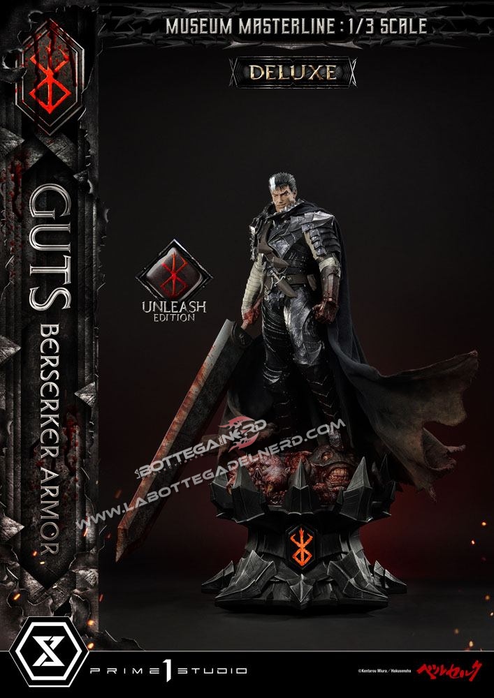 Berserk - Statue Guts Berserker Armor Unleash Edition Bonus Deluxe 121cm - immagine 4