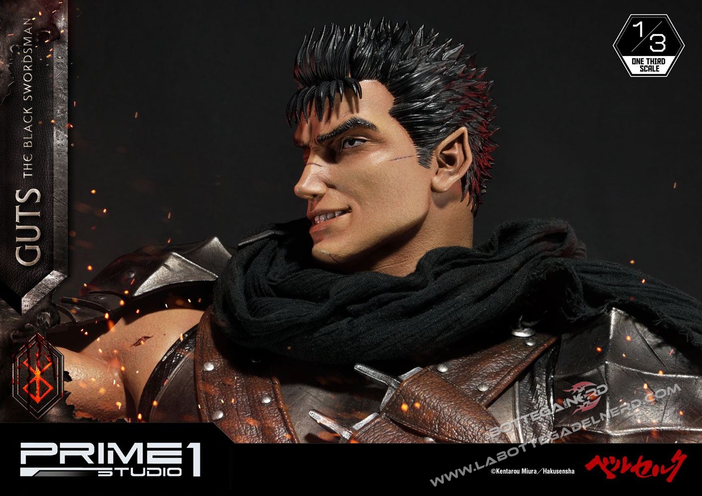 Berserk - Museum Masterline Statua 1/3 Guts 96cm - immagine 4