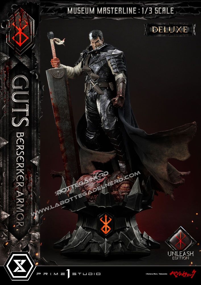 Berserk - Statue Guts Berserker Armor Unleash Edition Bonus Deluxe 121cm - immagine 2