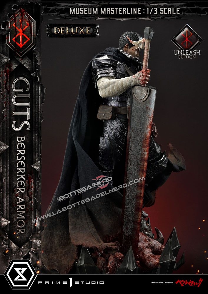 Berserk - Statue Guts Berserker Armor Unleash Edition Bonus Deluxe 121cm - immagine 12