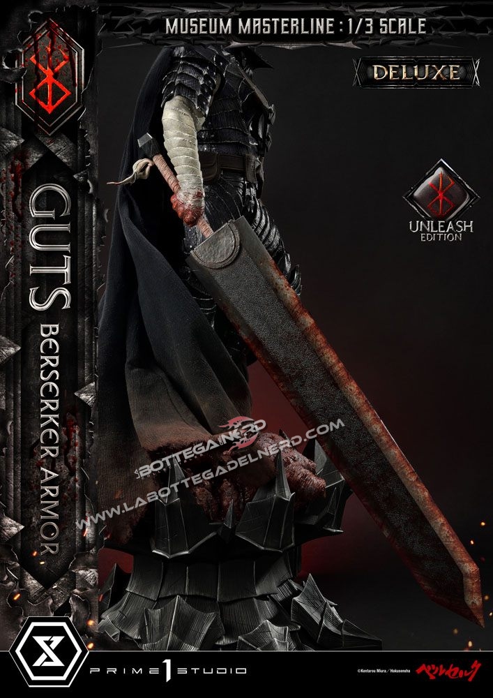 Berserk - Statue Guts Berserker Armor Unleash Edition Bonus Deluxe 121cm - immagine 10