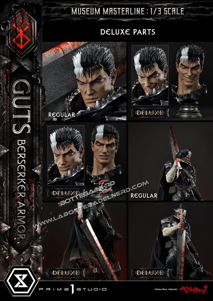 Berserk - Statue Guts Berserker Armor Unleash Edition Bonus Deluxe 121cm - immagine 7