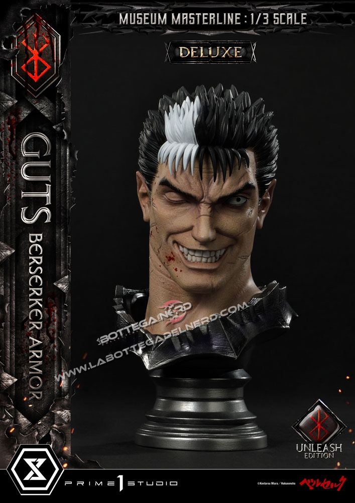 Berserk - Statue Guts Berserker Armor Unleash Edition Bonus Deluxe 121cm - immagine 9