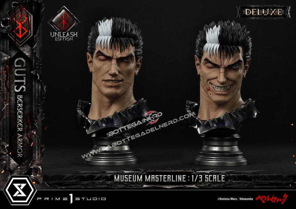 Berserk - Statue Guts Berserker Armor Unleash Edition Bonus Deluxe 121cm - immagine 8