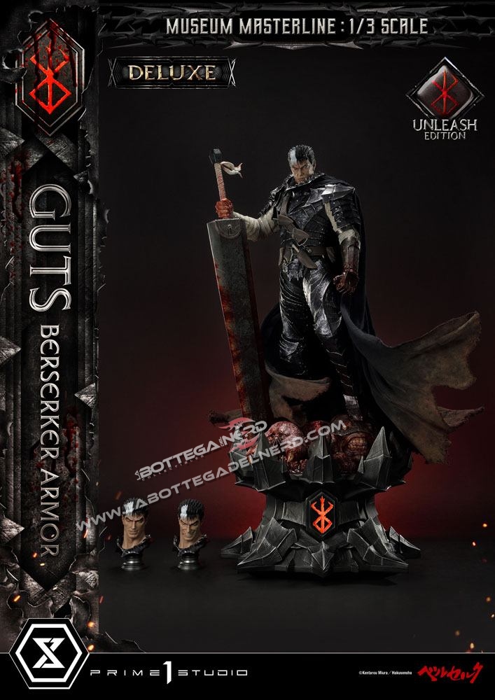 Berserk - Statue Guts Berserker Armor Unleash Edition Bonus Deluxe 121cm - immagine 6