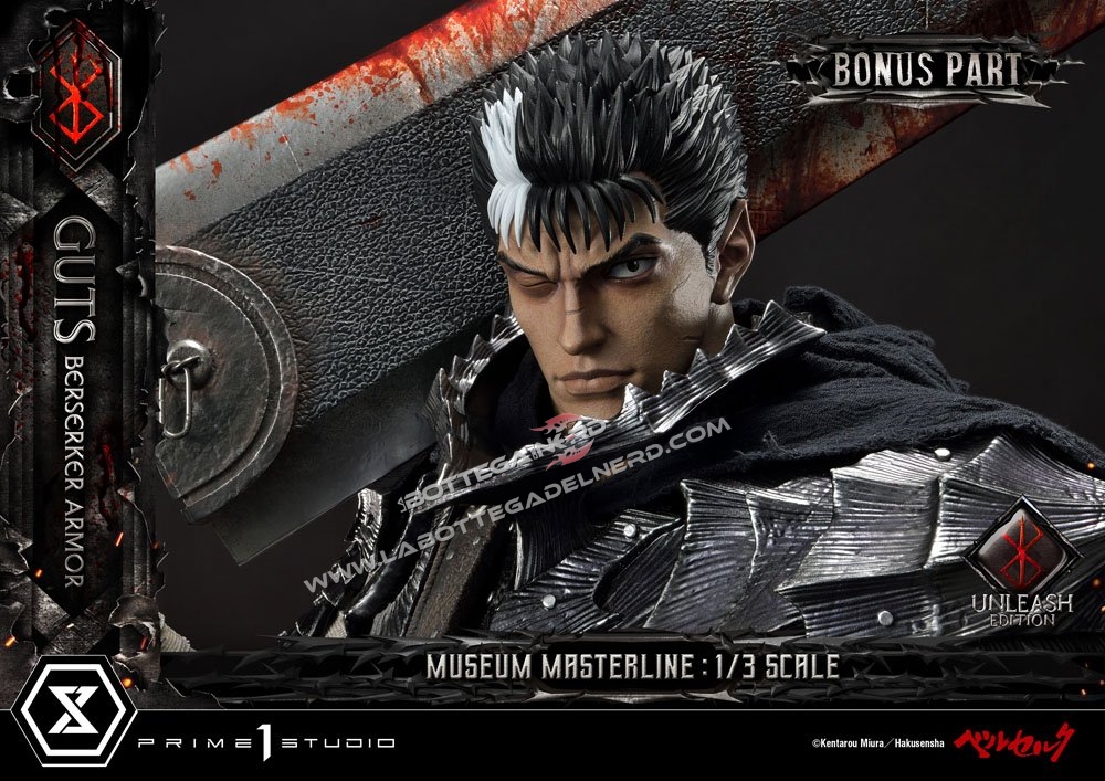 Berserk - Statue Guts Berserker Armor Unleash Edition Bonus Deluxe 121cm - immagine 5