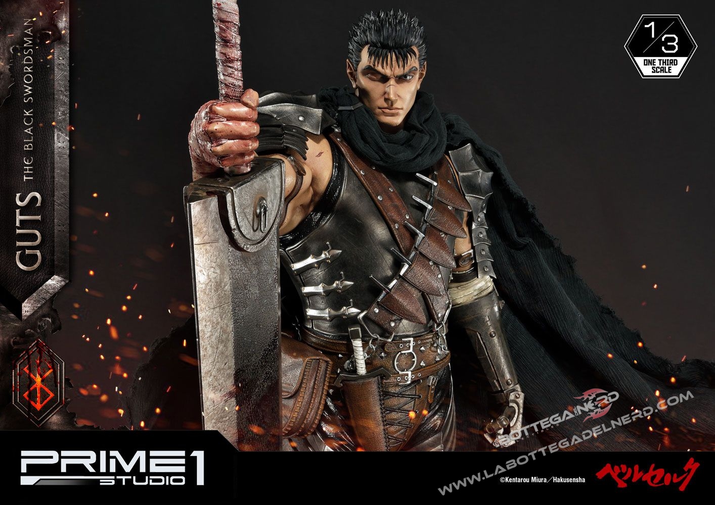 Berserk - Museum Masterline Statua 1/3 Guts 96cm - immagine 3