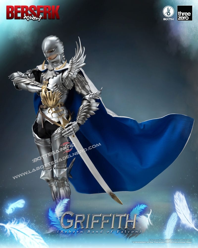 Berserk - Action Figure 1/6 Griffith (Reborn Band of Falcon) 30cm - immagine 6