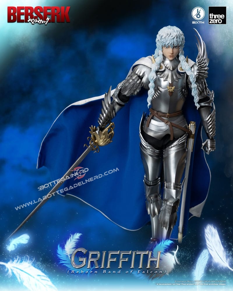 Berserk - Action Figure 1/6 Griffith (Reborn Band of Falcon) 30cm - immagine 9