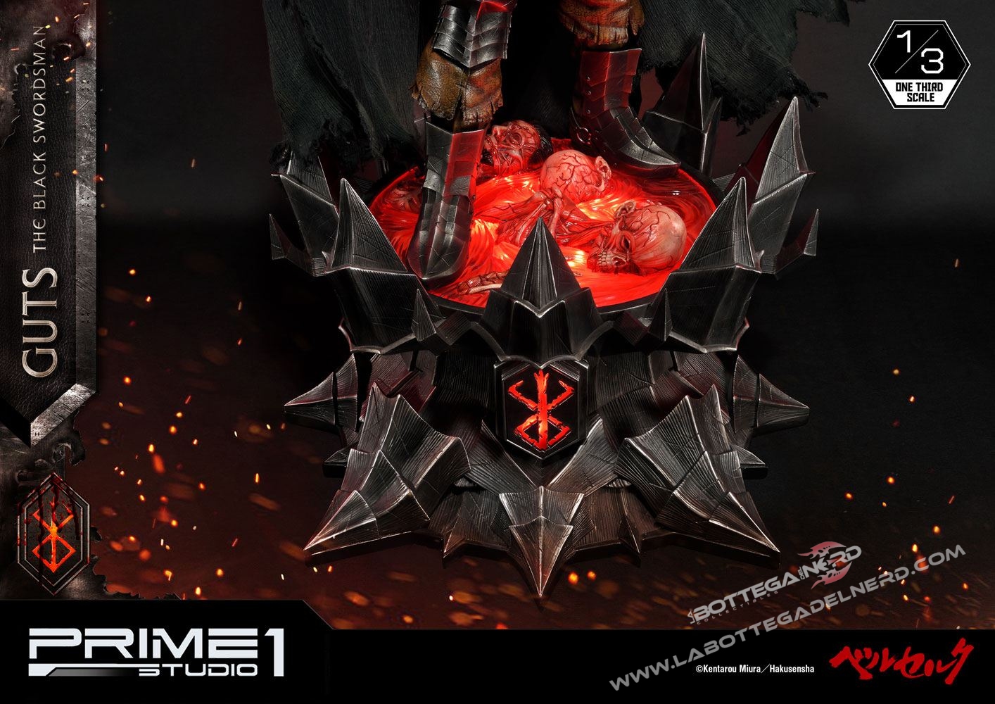 Berserk - Museum Masterline Statua 1/3 Guts 96cm - immagine 9