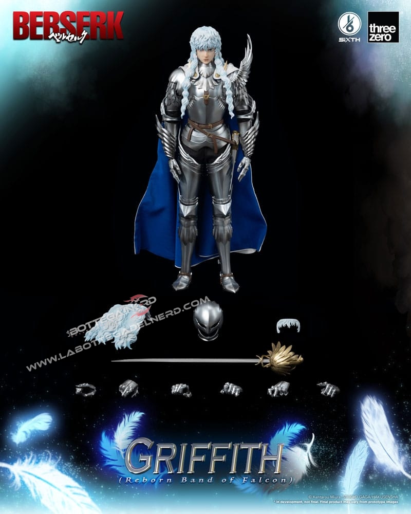 Berserk - Action Figure 1/6 Griffith (Reborn Band of Falcon) 30cm - immagine 12