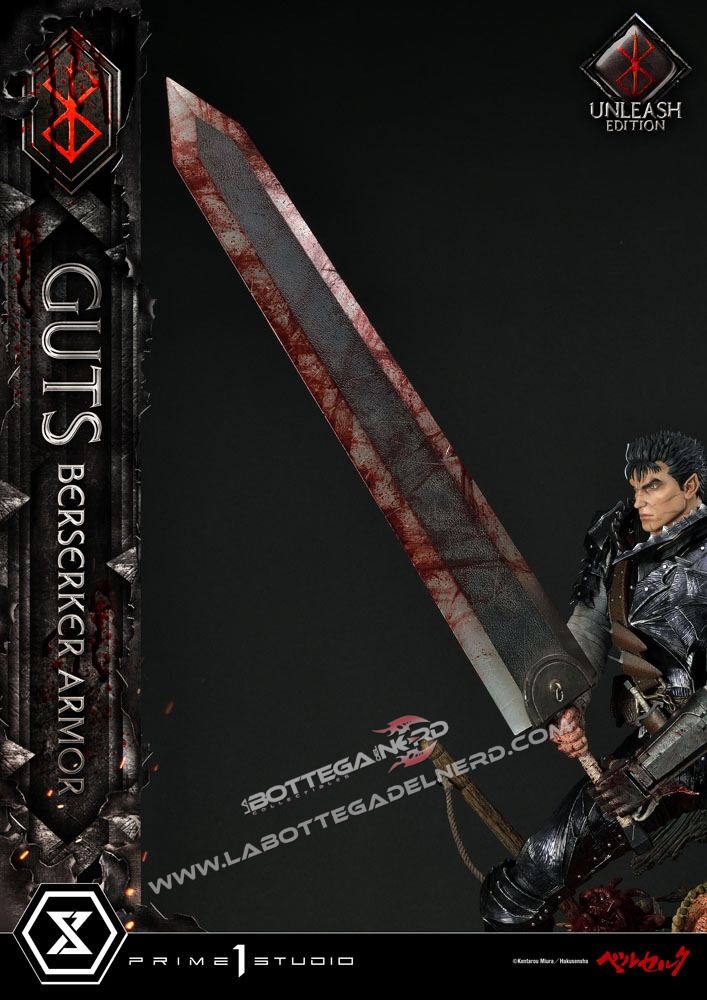 Berserk - Statua 1/4 Guts Berserker Armor Unleash Edition 91cm - immagine 3