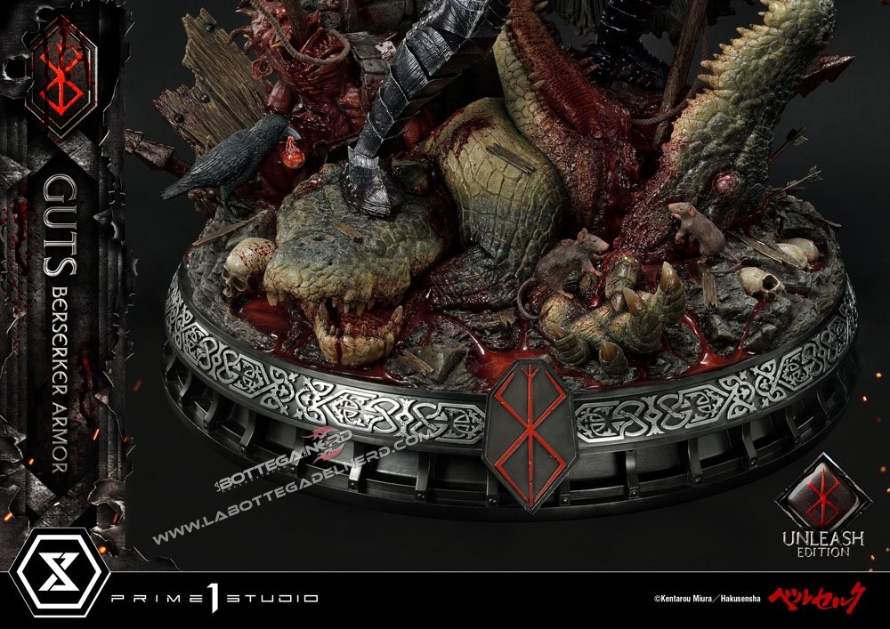 Berserk - Statua 1/4 Guts Berserker Armor Unleash Edition 91cm - immagine 8