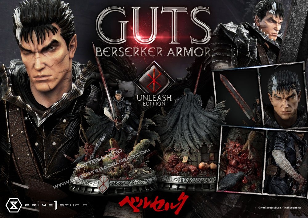 Berserk - Statua 1/4 Guts Berserker Armor Unleash Edition 91cm - immagine 10