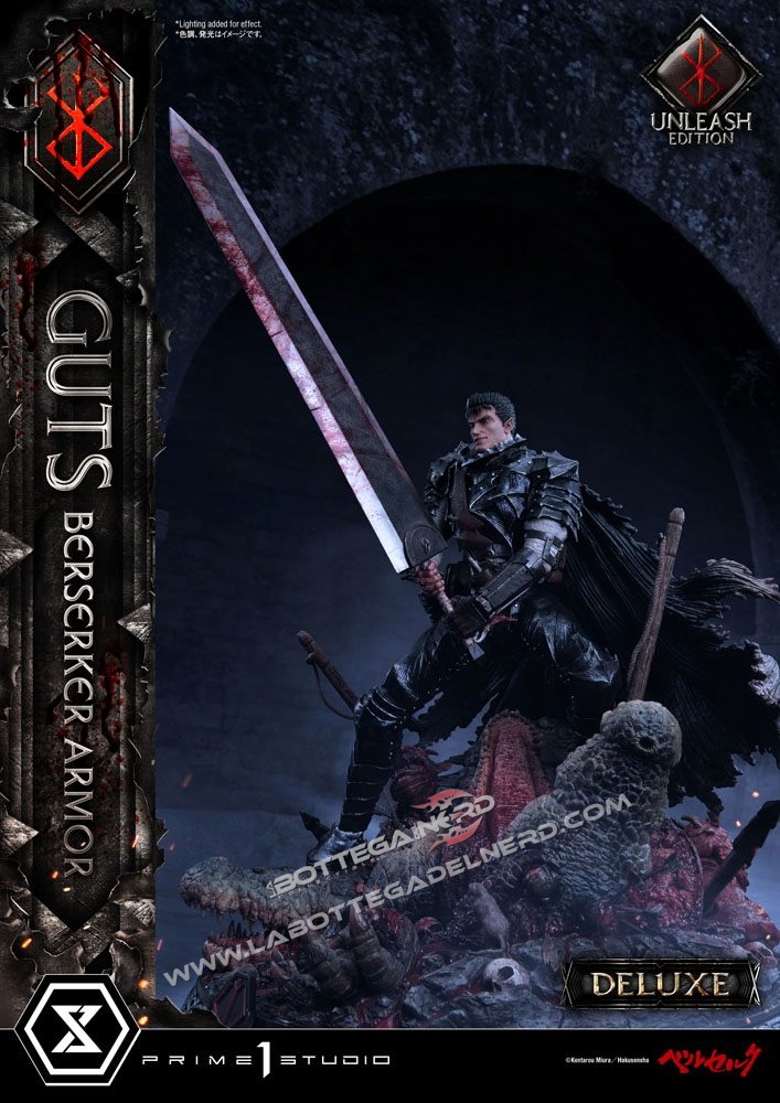 Berserk - Statua 1/4 Guts Berserker Armor Unleash Edition Deluxe 91cm - immagine 3