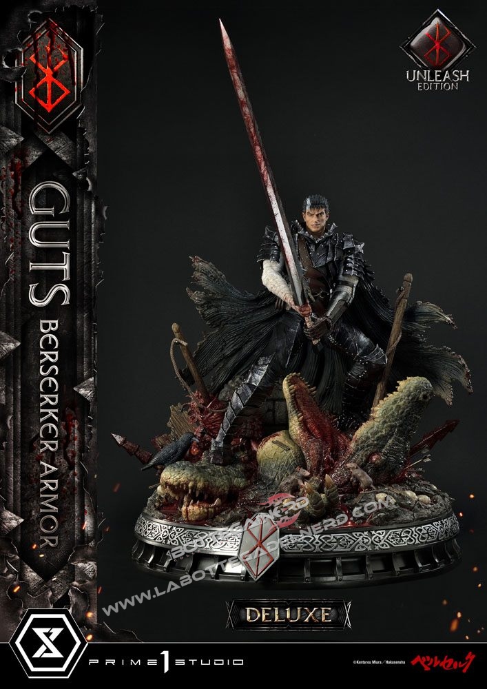 Berserk - Statua 1/4 Guts Berserker Armor Unleash Edition Deluxe 91cm - immagine 4