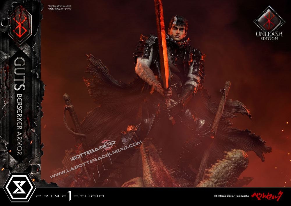 Berserk - Statua 1/4 Guts Berserker Armor Unleash Edition Deluxe 91cm - immagine 2