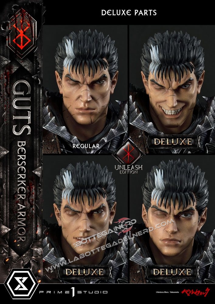 Berserk - Statua 1/4 Guts Berserker Armor Unleash Edition Deluxe 91cm - immagine 9