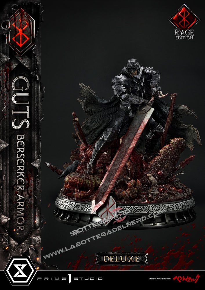 Berserk - Statua 1/4 Guts Berserker Armor Rage Edition Deluxe 67cm - immagine 2