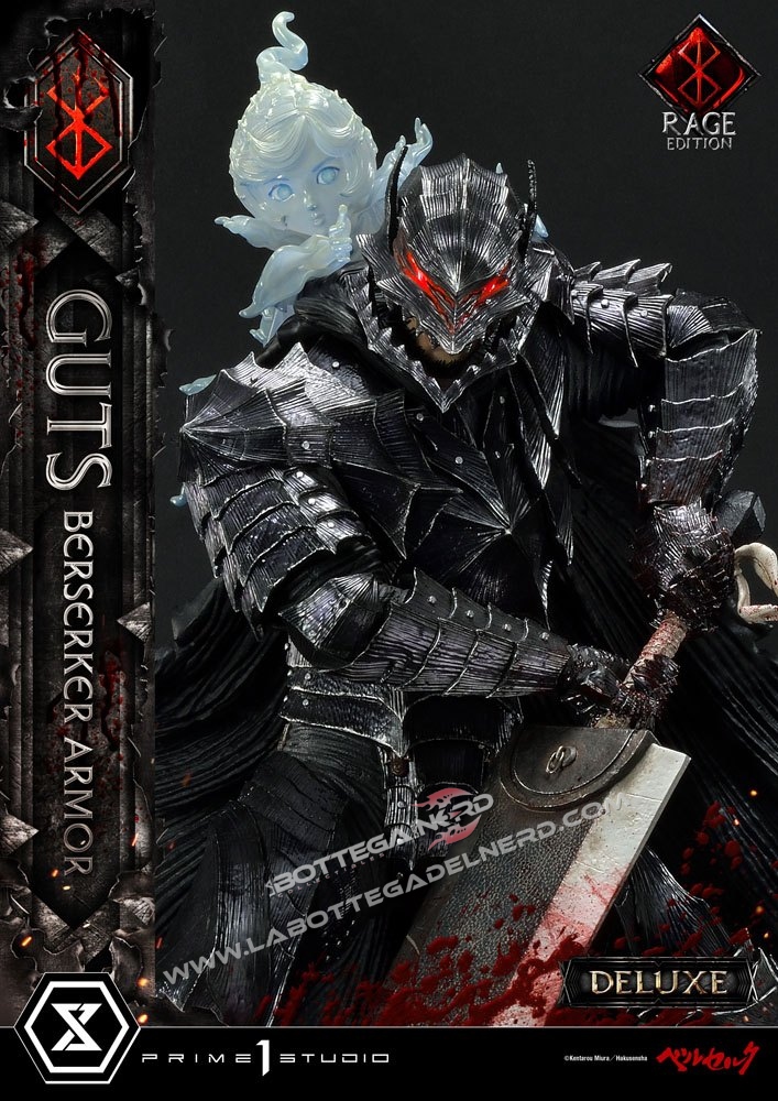 Berserk - Statua 1/4 Guts Berserker Armor Rage Edition Deluxe 67cm - immagine 4